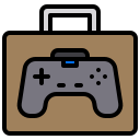 external briefcase-game-development-xnimrodx-lineal-color-xnimrodx icon