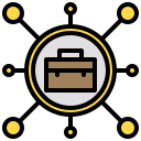 external briefcase-organization-xnimrodx-lineal-color-xnimrodx icon