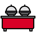 external buffet-event-and-festival-xnimrodx-lineal-color-xnimrodx icon