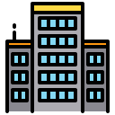 external building-city-xnimrodx-lineal-color-xnimrodx icon