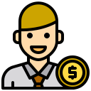 external business-man-finance-xnimrodx-lineal-color-xnimrodx icon