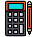 external calculator-learning-xnimrodx-lineal-color-xnimrodx-2 icon