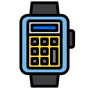 external calculator-smartwatch-xnimrodx-lineal-color-xnimrodx icon