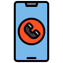 external call-job-amp-resume-xnimrodx-lineal-color-xnimrodx icon