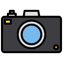external camera-digital-marketing-xnimrodx-lineal-color-xnimrodx icon