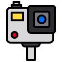 external camera-holiday-xnimrodx-lineal-color-xnimrodx icon