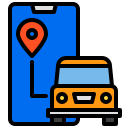 external car-location-xnimrodx-lineal-color-xnimrodx-2 icon