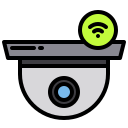 external cctv-intelligence-device-xnimrodx-lineal-color-xnimrodx-2 icon