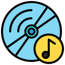 external cd-music-xnimrodx-lineal-color-xnimrodx icon