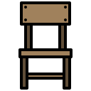 external chair-furniture-and-decoration-xnimrodx-lineal-color-xnimrodx icon