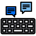 external chat-social-media-xnimrodx-lineal-color-xnimrodx icon