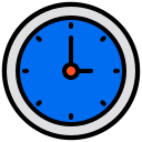 external clock-project-management-xnimrodx-lineal-color-xnimrodx icon
