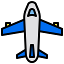 external plane-avitation-and-airport-xnimrodx-lineal-color-xnimrodx icon