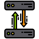 external server-web-hosting-xnimrodx-lineal-color-xnimrodx-2 icon