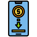 external smartphone-payment-xnimrodx-lineal-color-xnimrodx icon