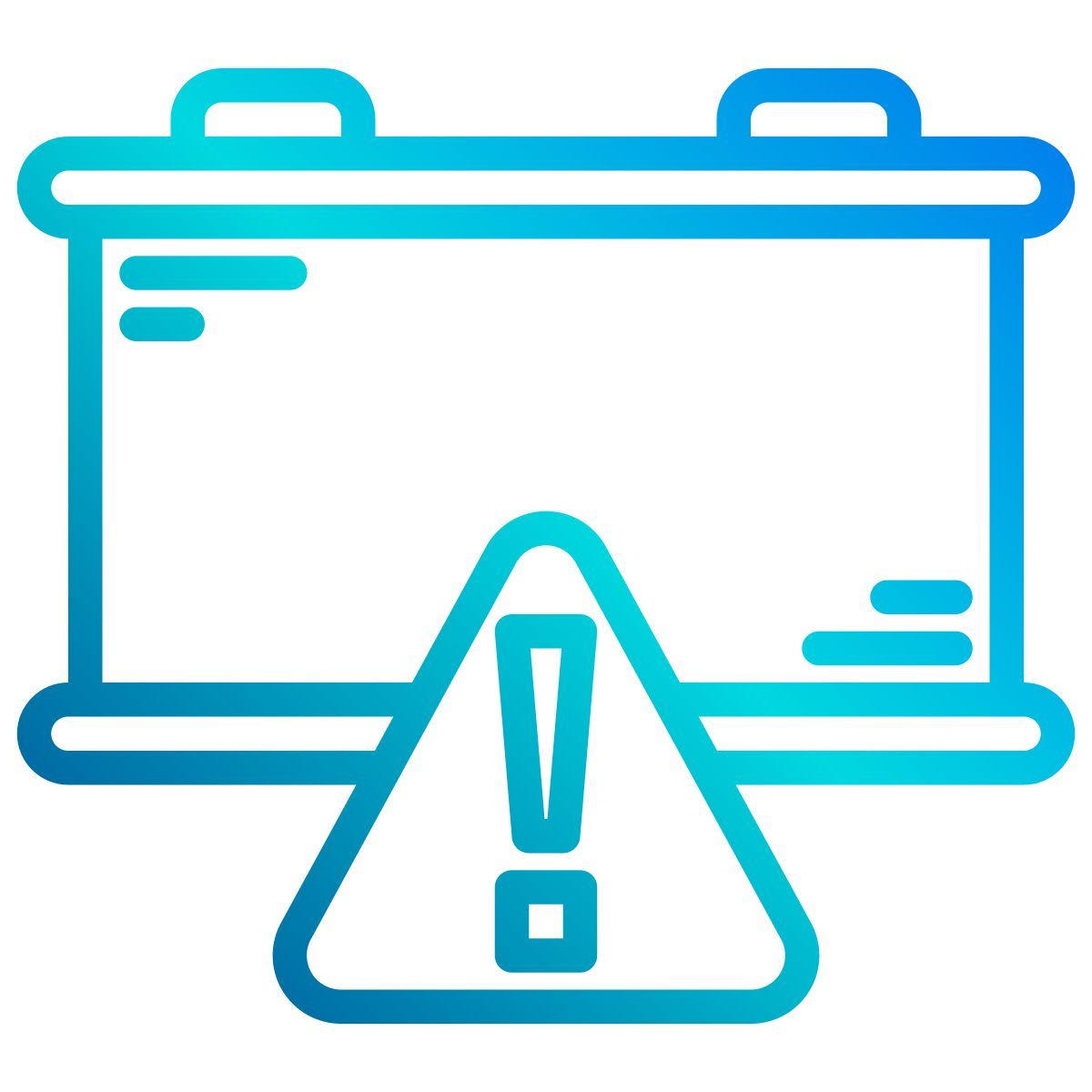 pulsante di allarme antincendio icon