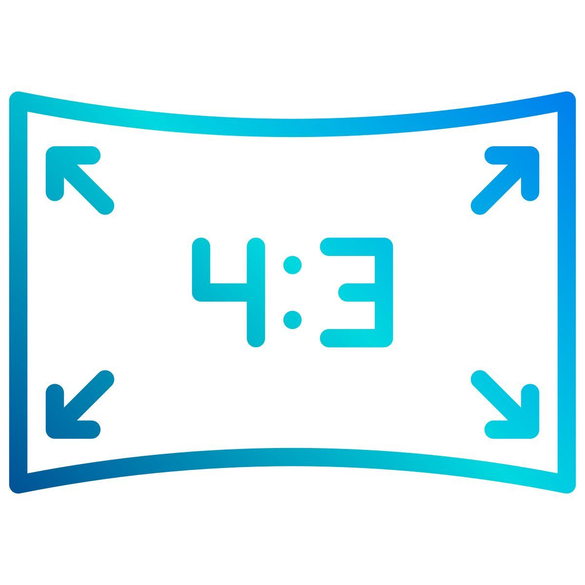 relación de aspecto icon