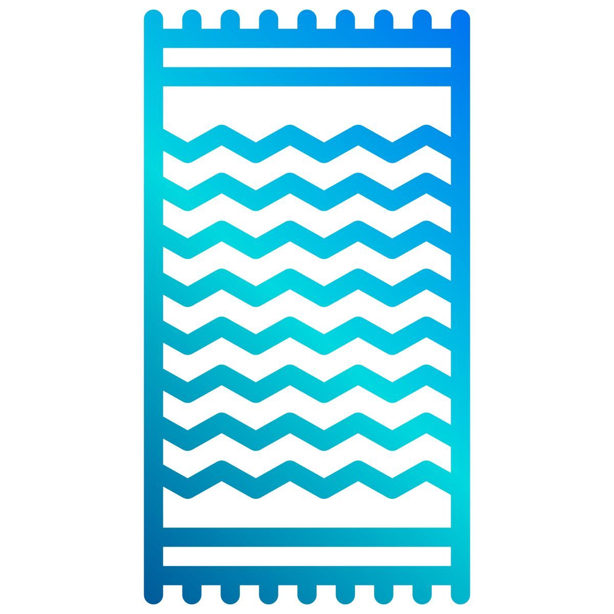 beach towel icon