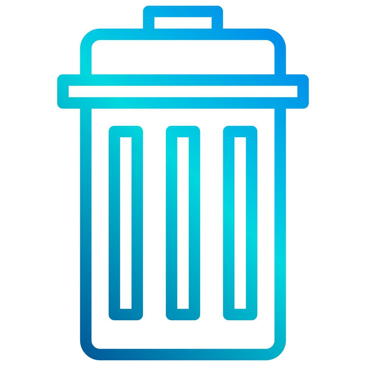 trash bin icon