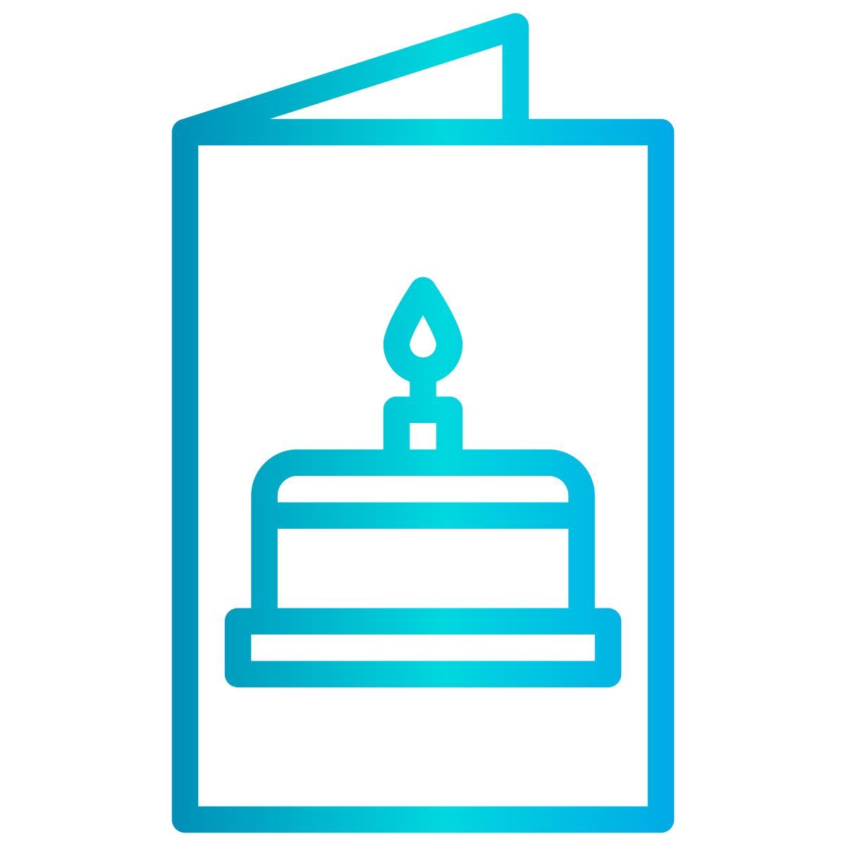 birthday card icon