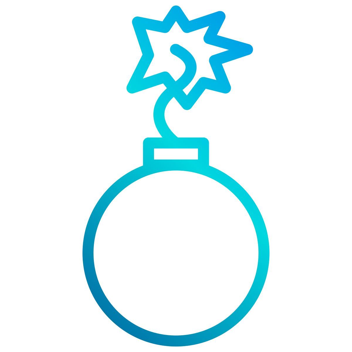 bombe avec minuteur icon