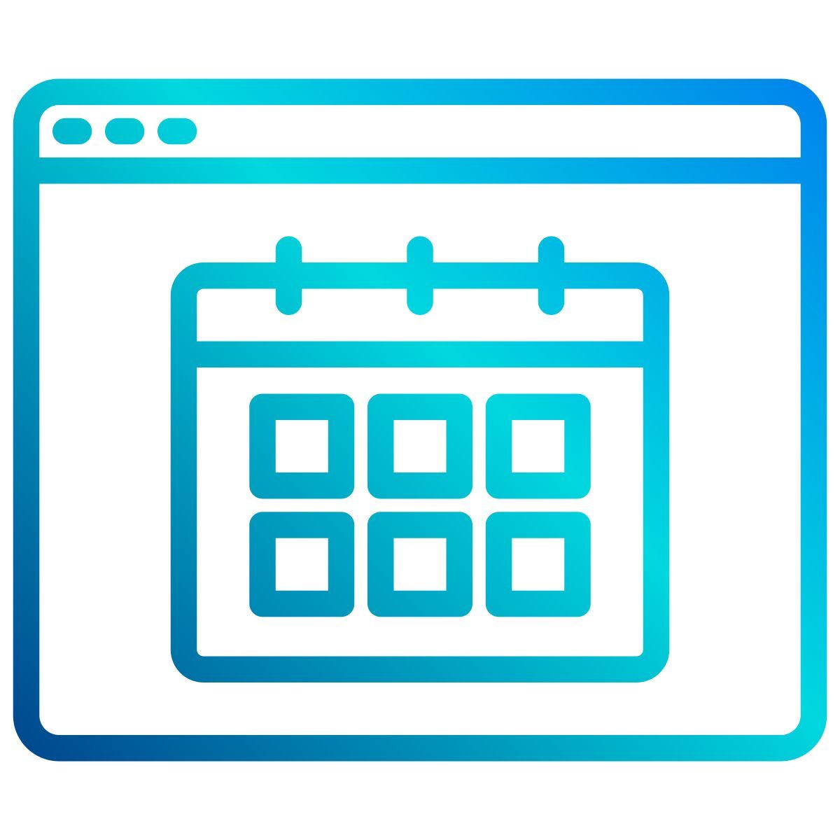 online calendar icon
