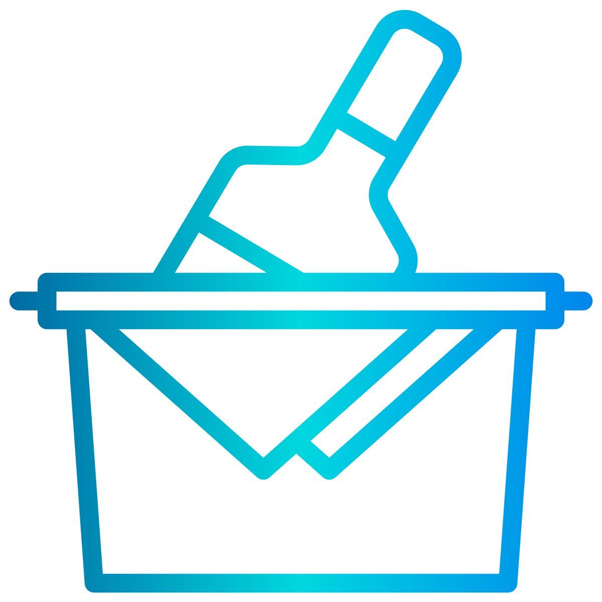 bucket icon
