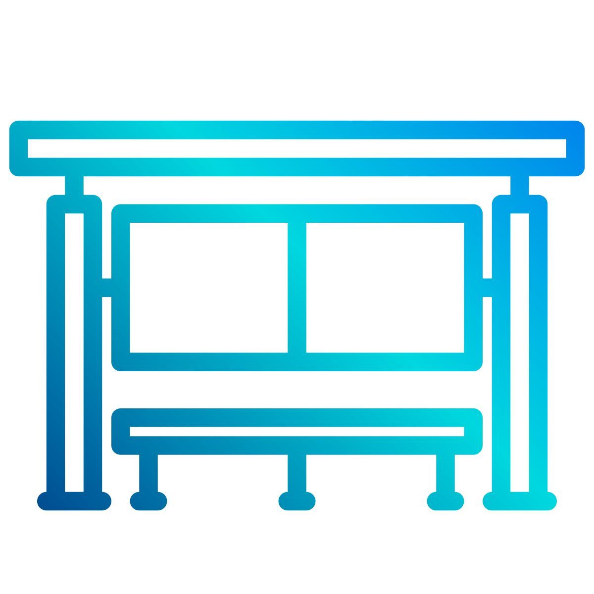 fermata dell'autobus icon