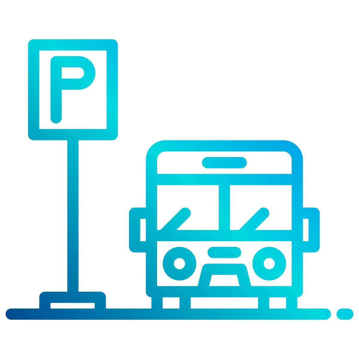 fermata dell'autobus icon