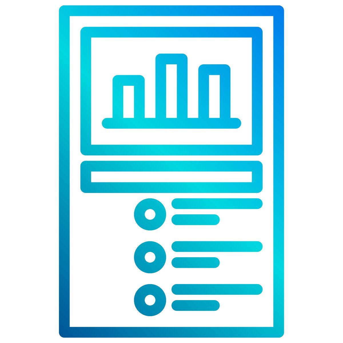 business report icon