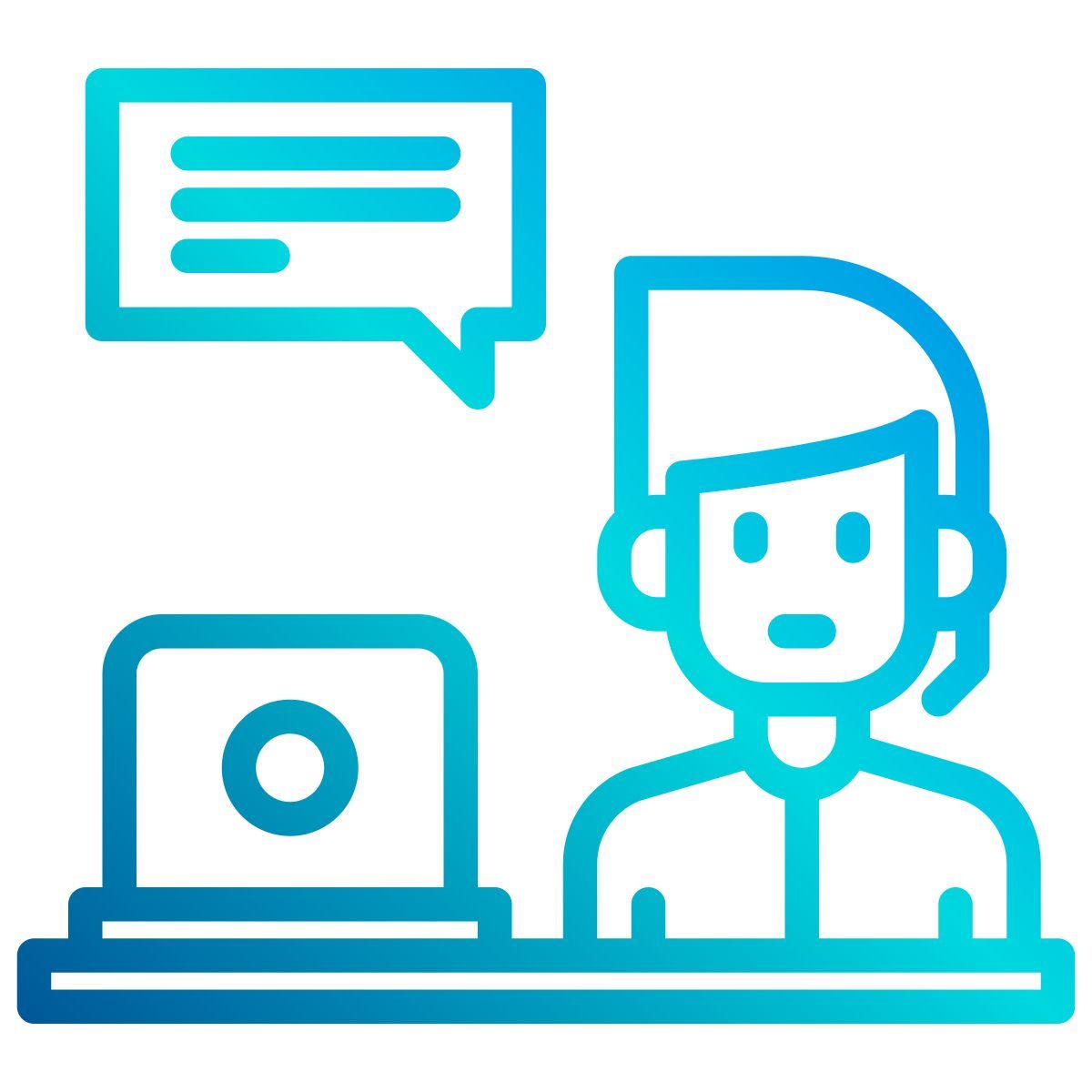 call center icon