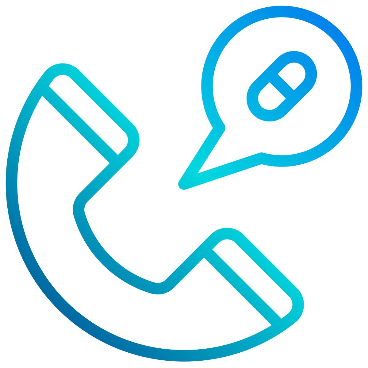 手机断开 icon