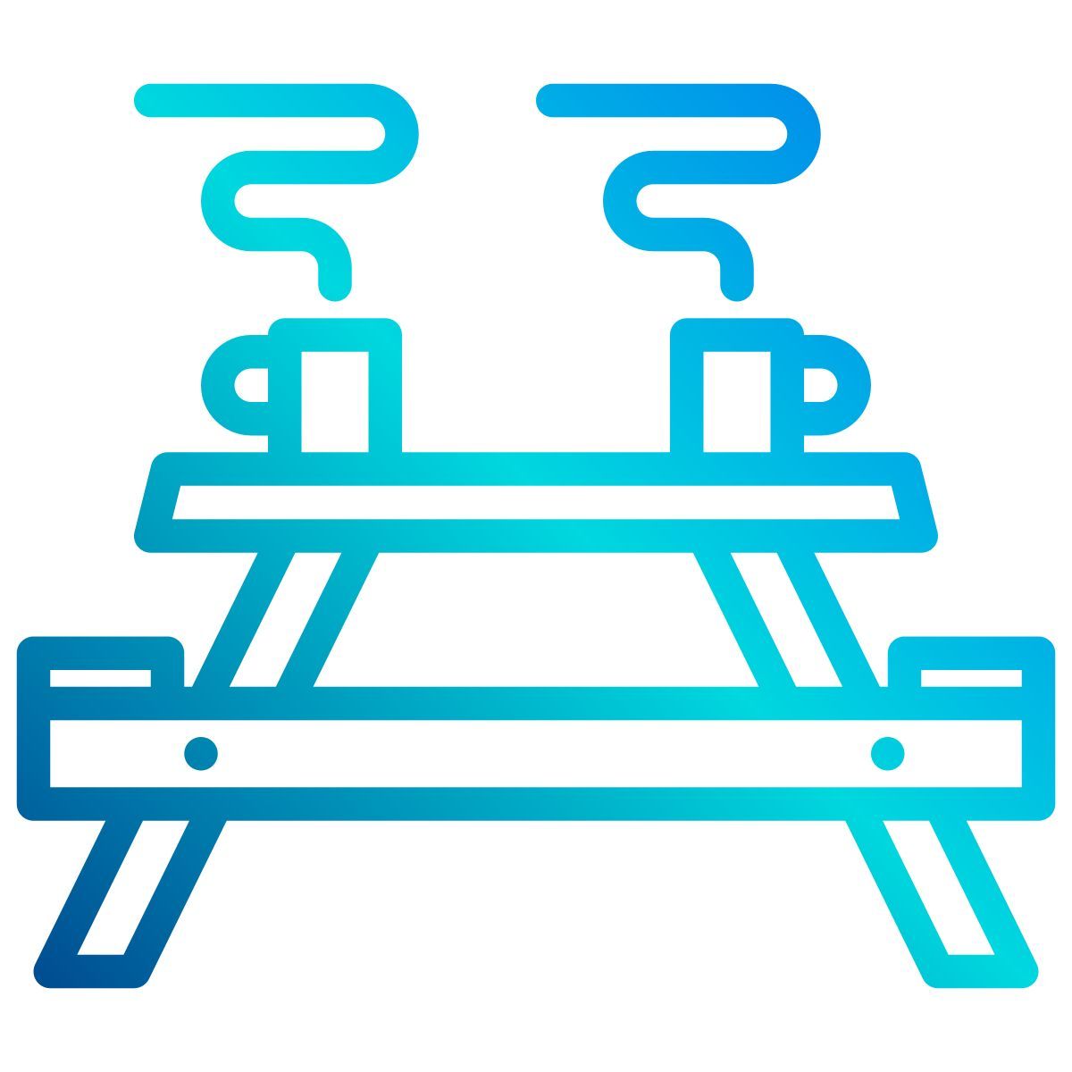 camping table icon