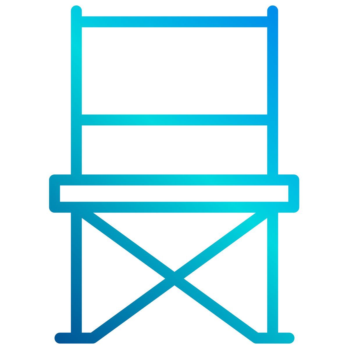 folding chair icon