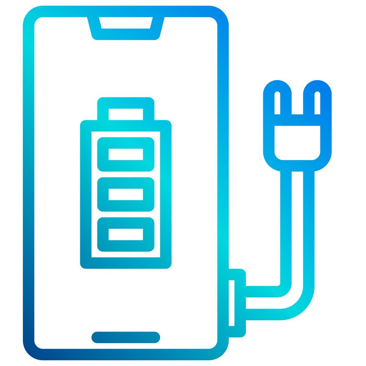 batería cargando icon