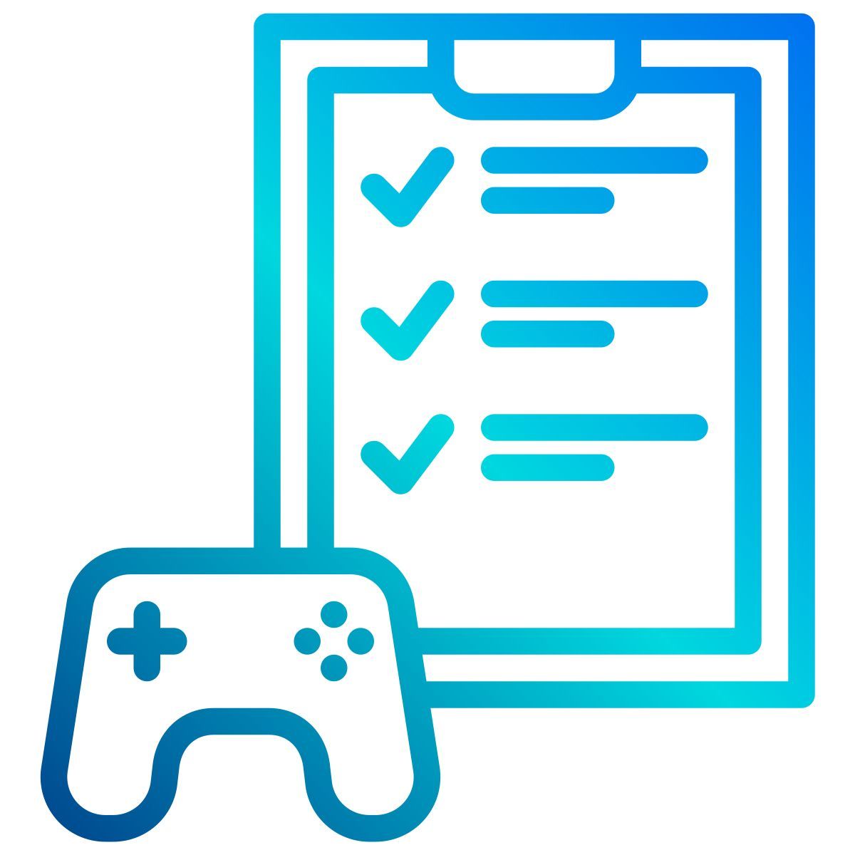 game testing icon
