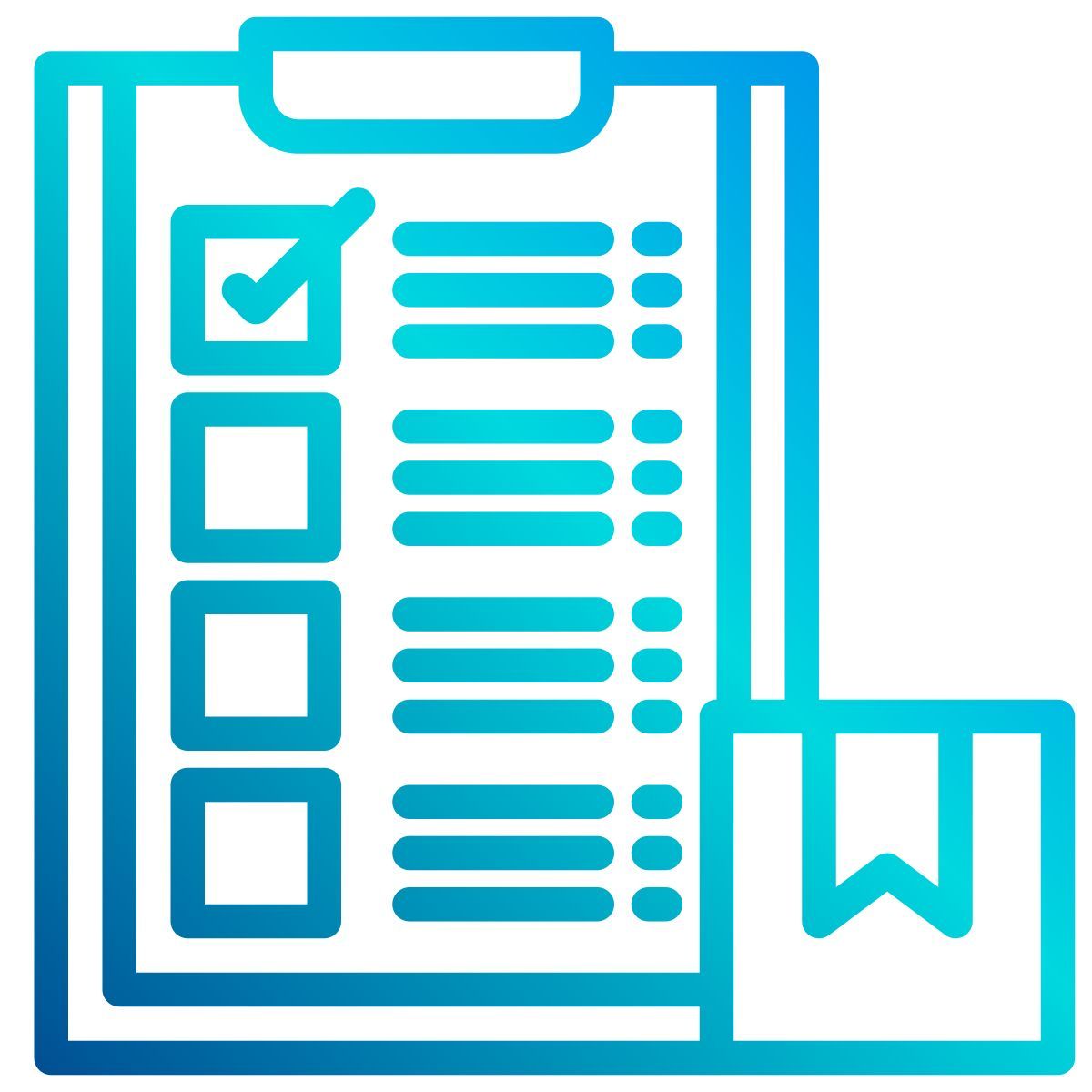 delivery checklist icon