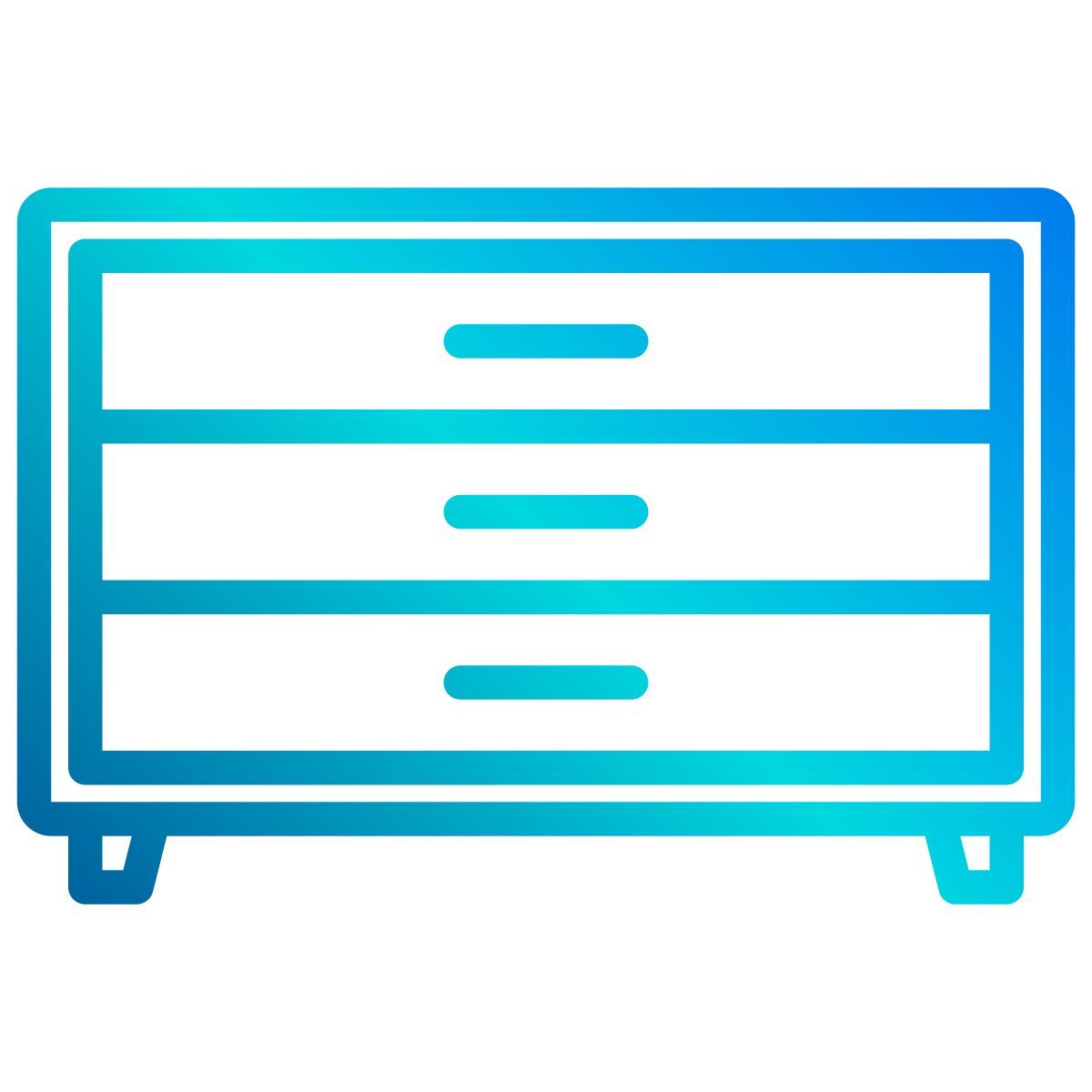 chest of drawers icon
