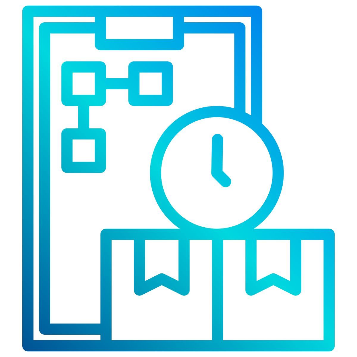 delivery contract icon