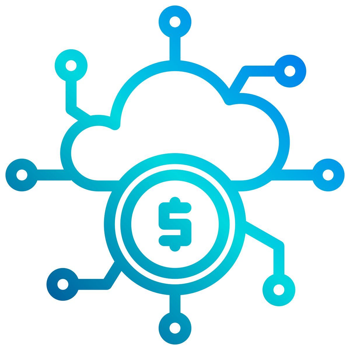 cloud computing icon