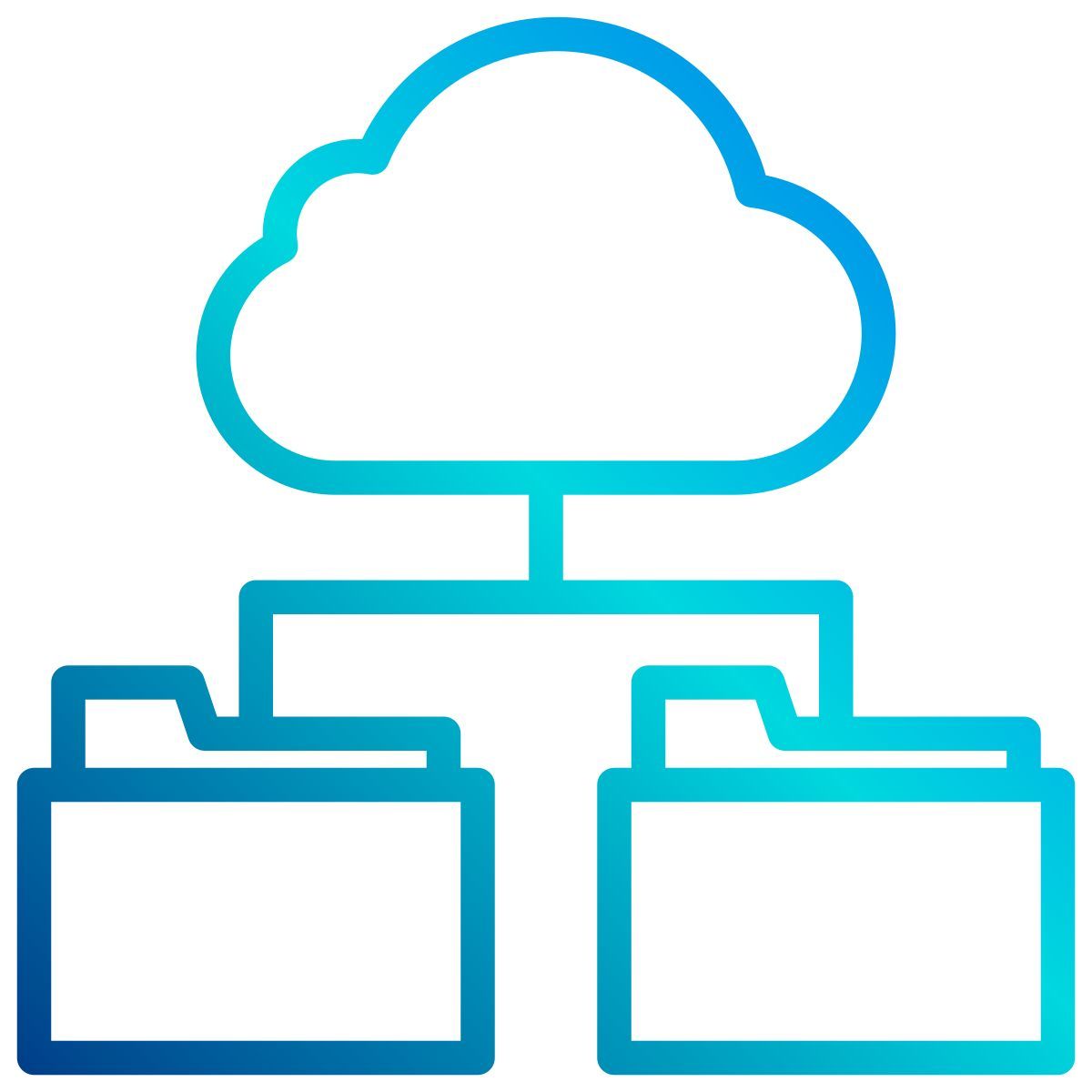 cloud data icon