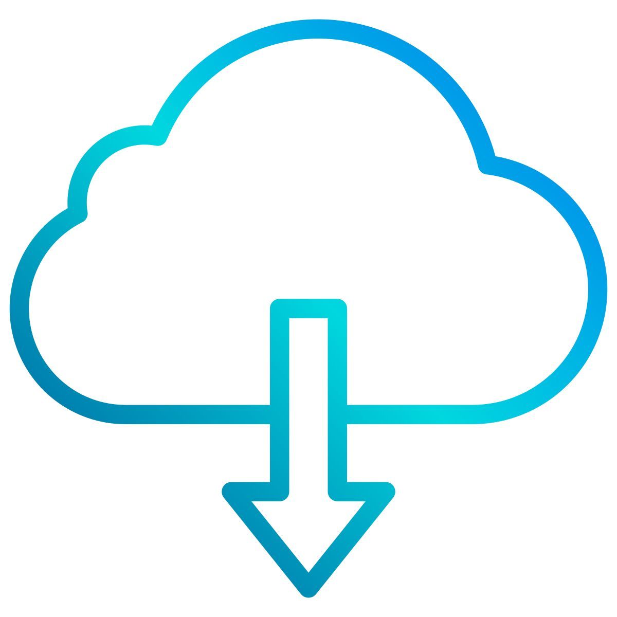 cloud data icon