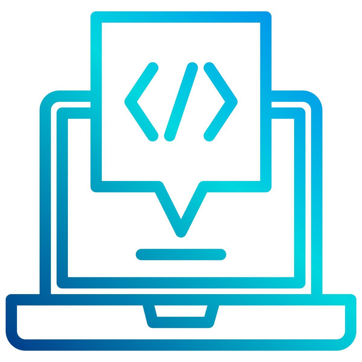 codificação externa freelancer xnimrodx lineal gradient xnimrodx icon