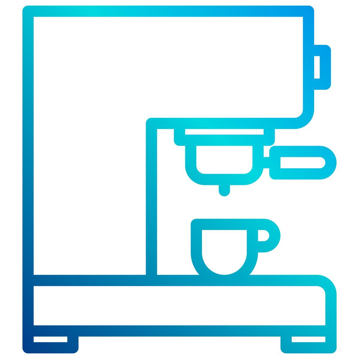 machine à café externe centre commercial xnimrodx lineal gradient xnimrodx icon