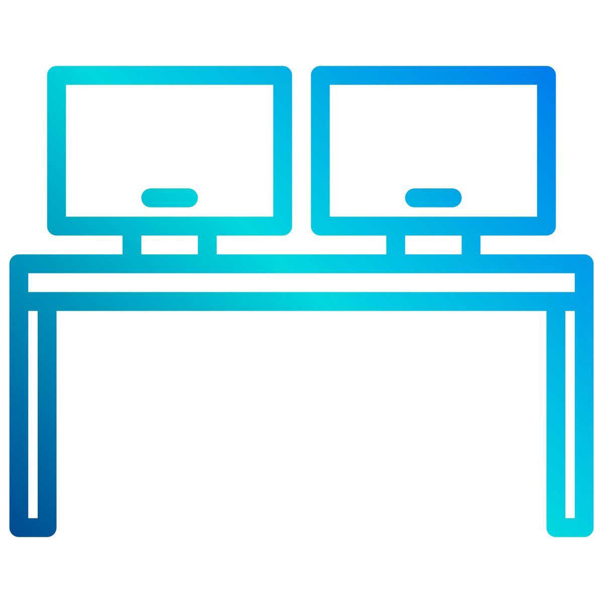 computer desk icon