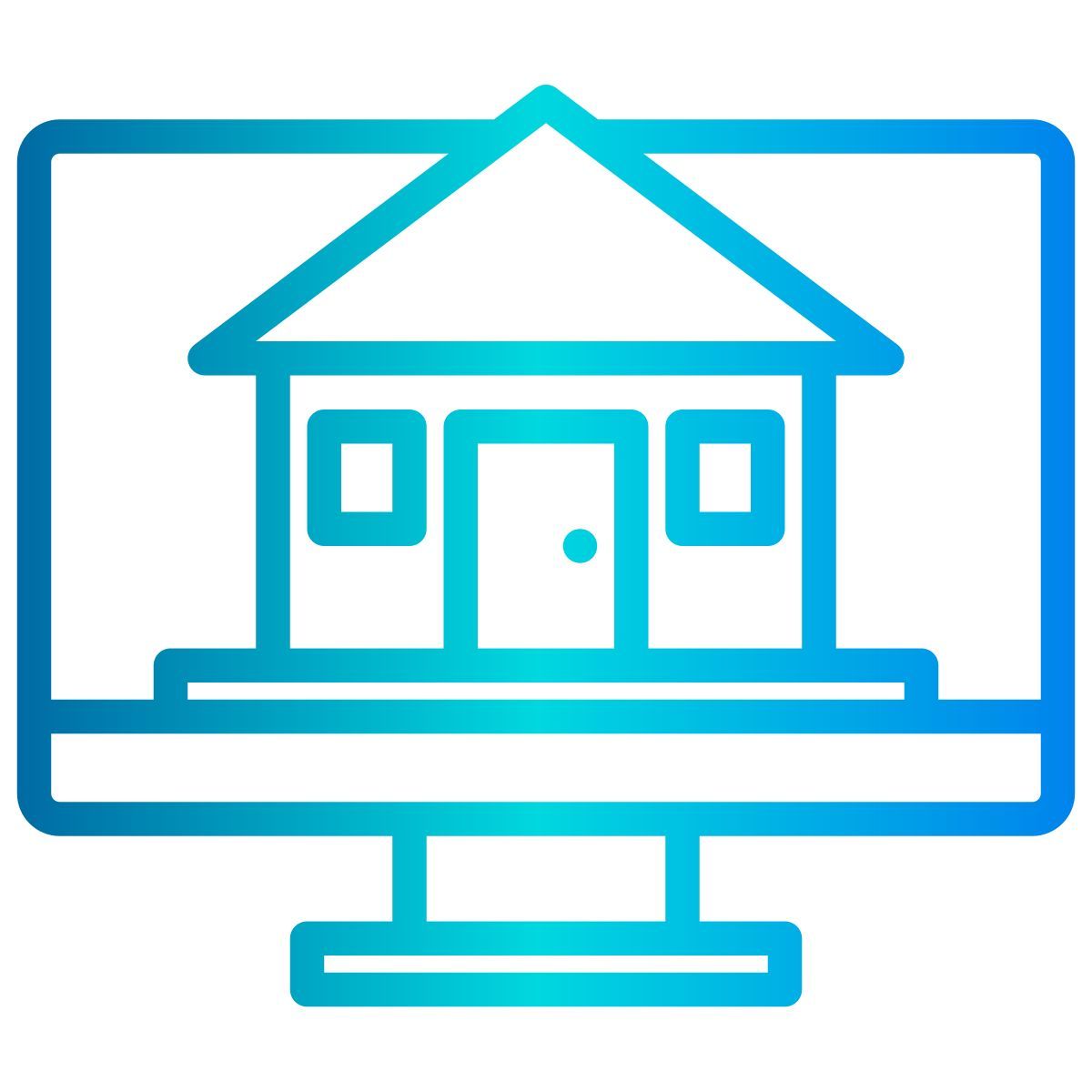 propiedad de alquiler de computadora externa xnimrodx gradiente lineal xnimrodx icon