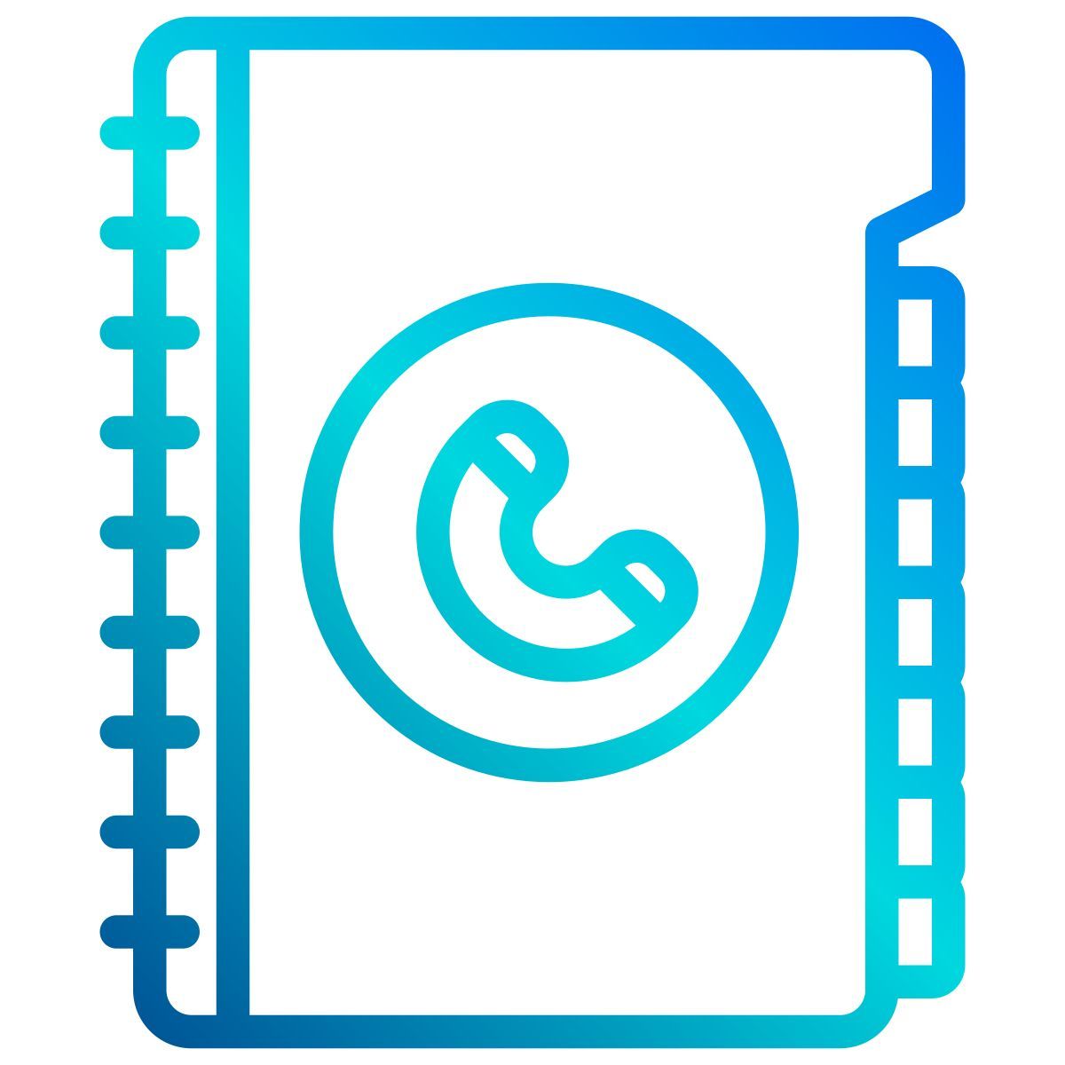 contact book icon