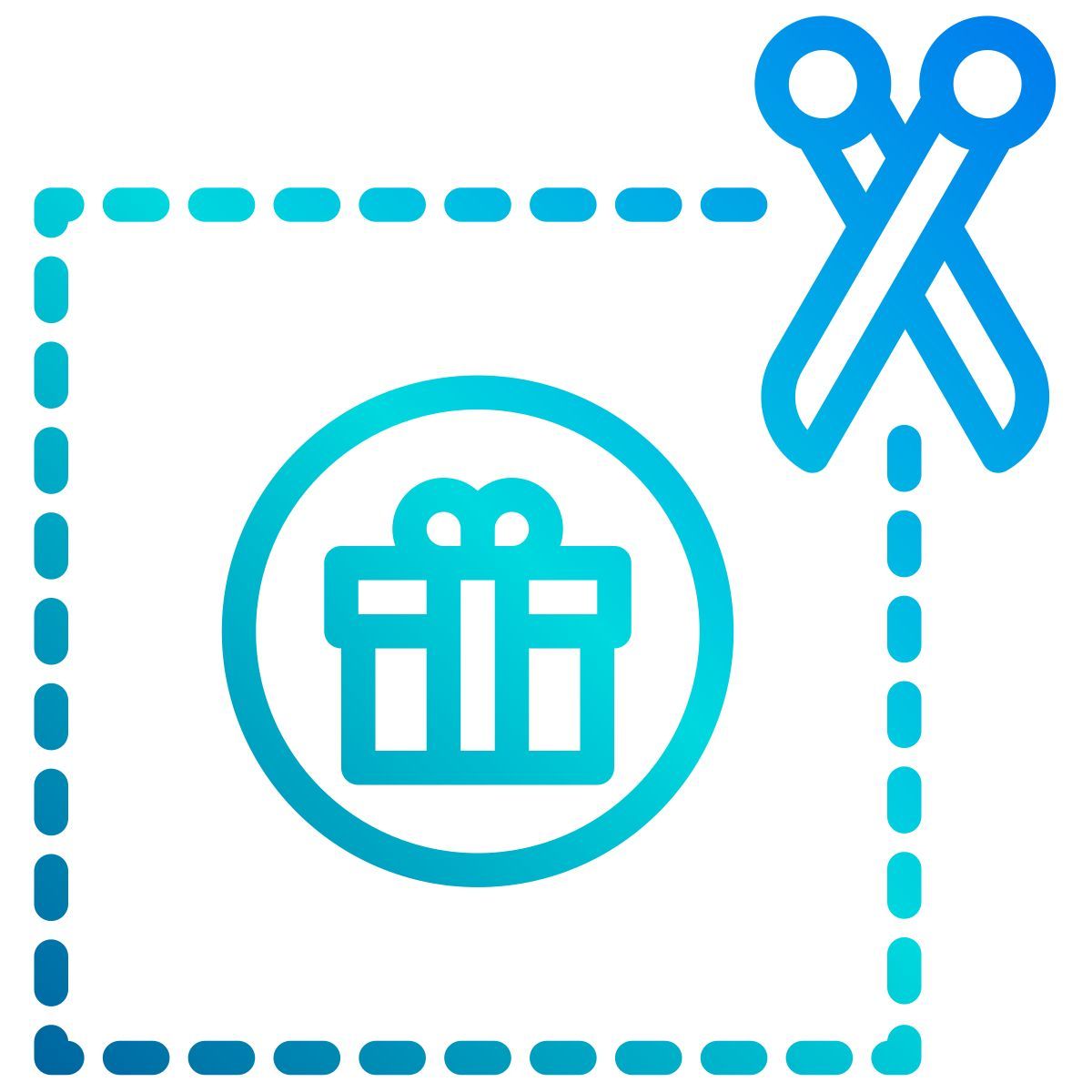 切割优惠券 icon