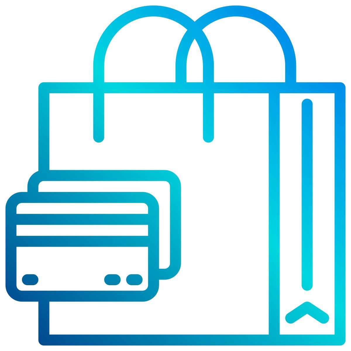 shopping bag icon