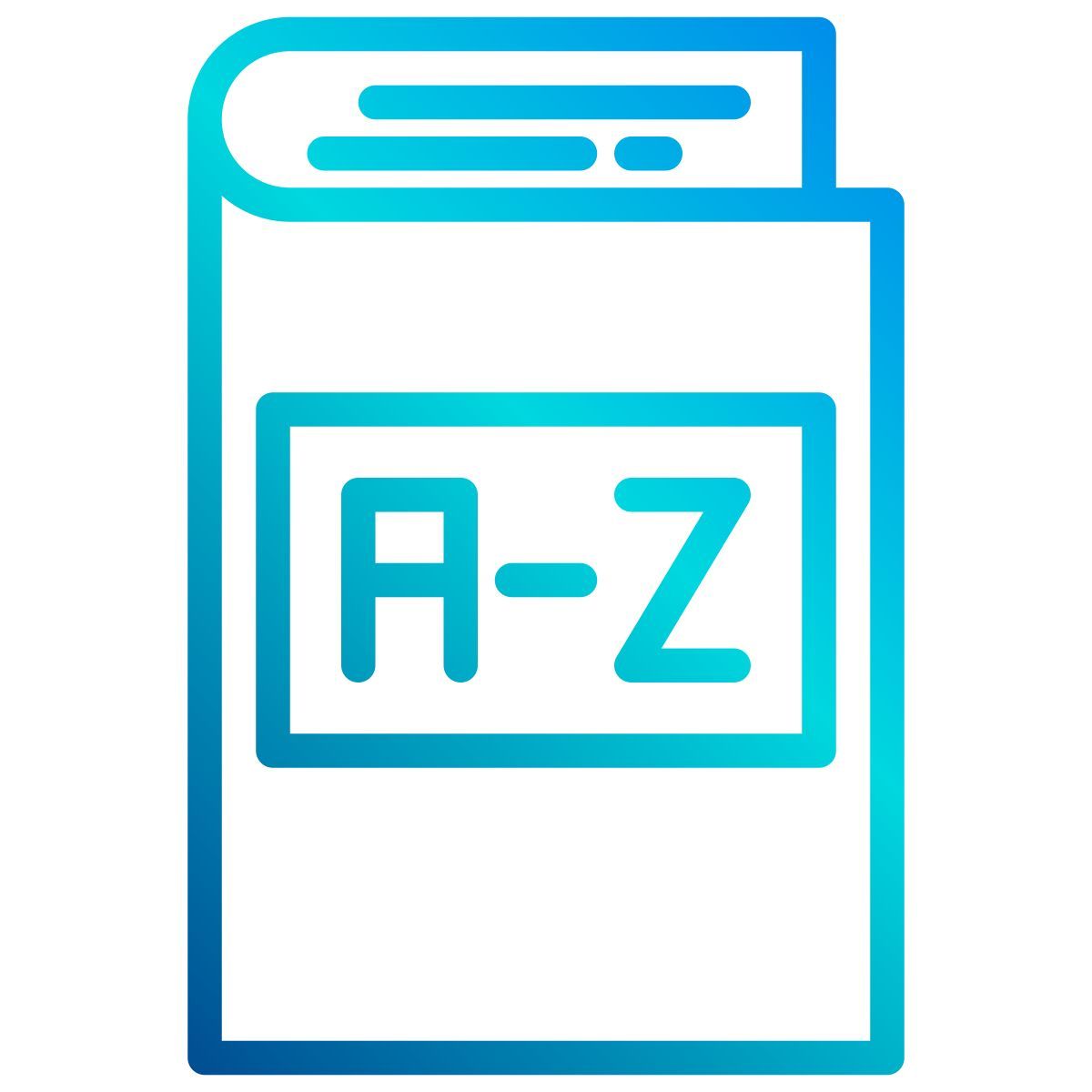 字典 icon